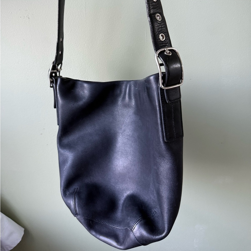 Vintage coach bucket bag